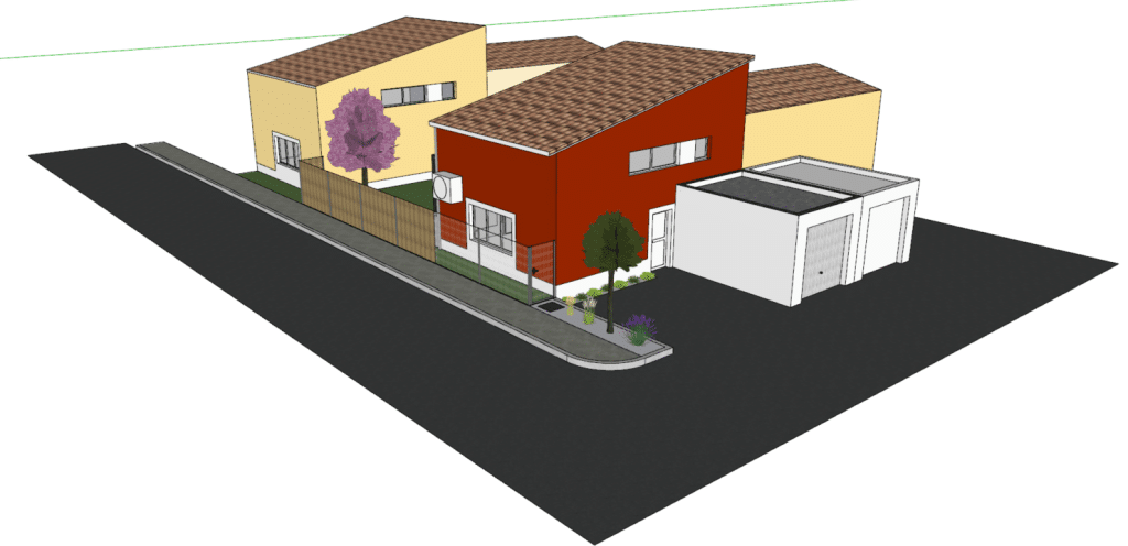 AC Création - Plan 3D chantier Tournefeuille