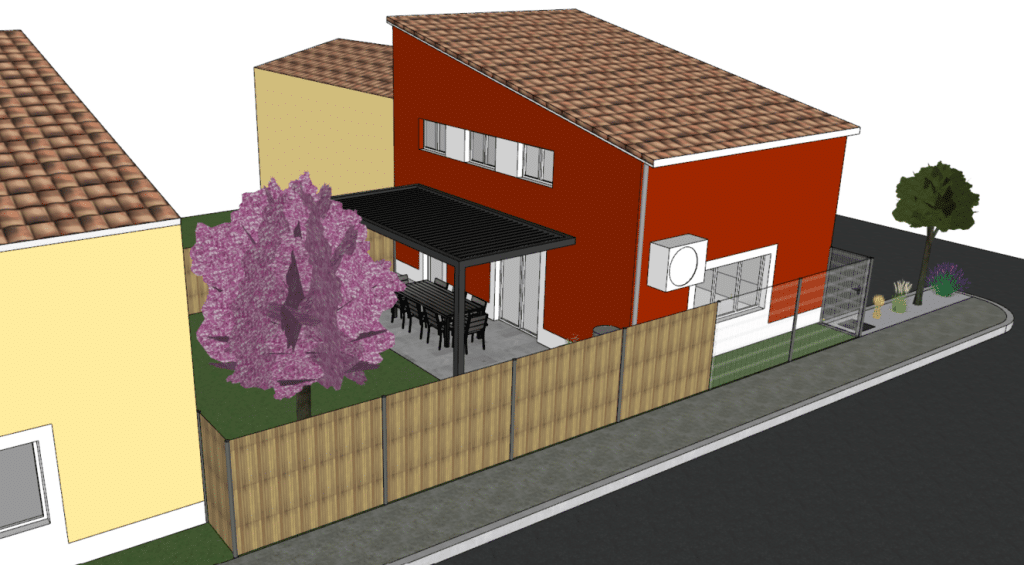 AC Création - Plan 3D chantier Tournefeuille
