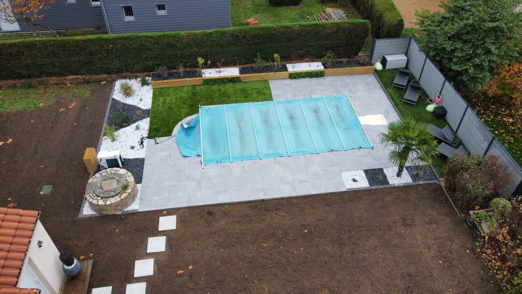 AC Création - Prise de vue drone après le chantier